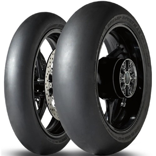 Race slick tyres - tyres, dunlop