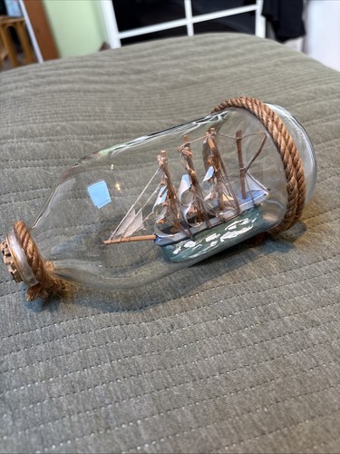 Handcrafted nautical ship a - ship, in