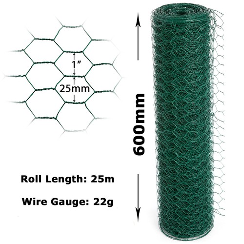 Pvc coated green - pvc, chicken
