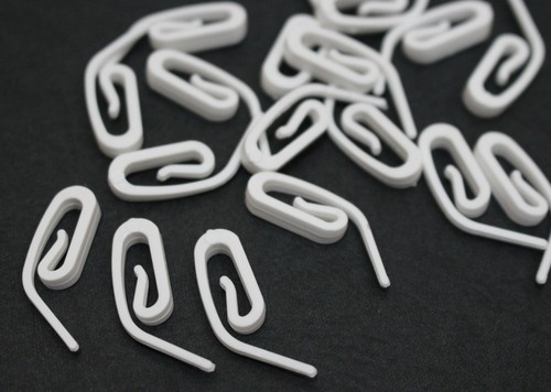 Plastic curtain hooks packs - plastic, in