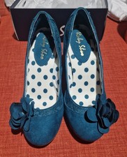 Ruby Shoo Chrissie Petrol Blue