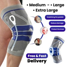 Knee Support Compression Sleeve Brace Patella Arthritis Protector Pain Relief