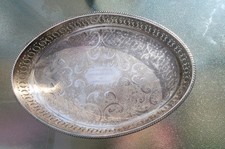 Large Vintage Sheffield Silver
