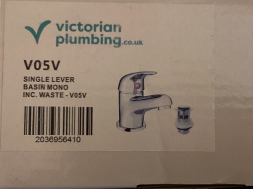Victorian plumbing basin mixer
