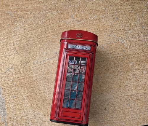 Vintage london red telephone - red,