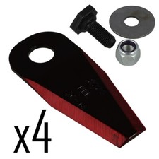 Blade Bolt Set Fits HAYTER HAYTERETTE, CONDOR - 590, 2779