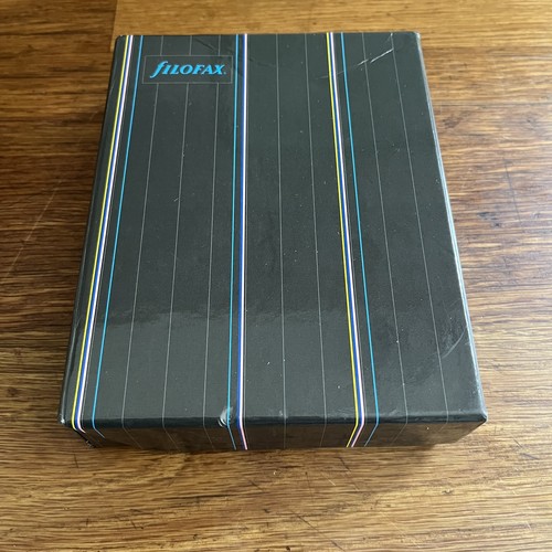 Filofax black pocket organiser - filofax,
