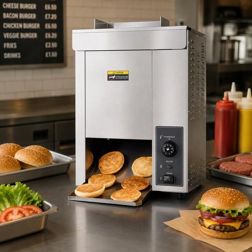 Automatic hamburger toasting - automatic,