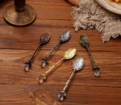 Witch herb spoon - herb, altar