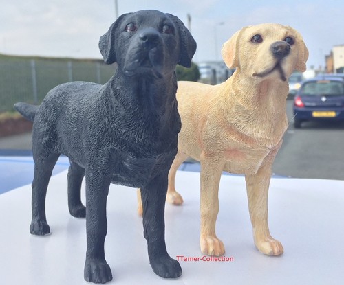 Miniature standing labrador - standing,