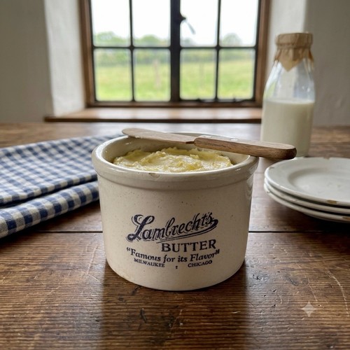 Vintage lambrecht butter - lambrecht’s,