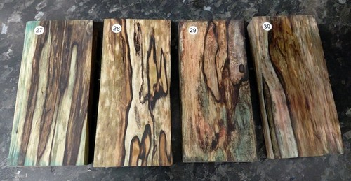 Spalted birch tool knife - tool, /