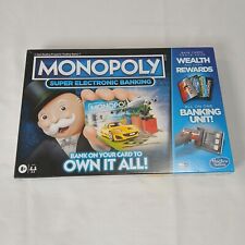 Monopoly Super Electronic Banking Board Game 100% Complete brand new and sealed