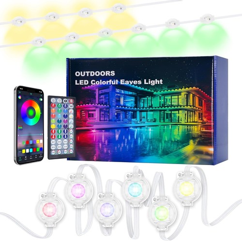 200ft permanent outdoor lights - permanent,