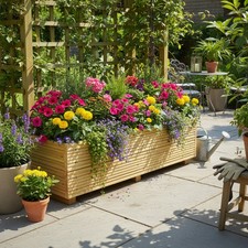 Large Long 120cm (4ft) Garden