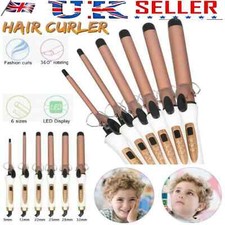 9-32mm Professional Hair Curler Curling Wand LCD Display Salon Tongs Styler Tool