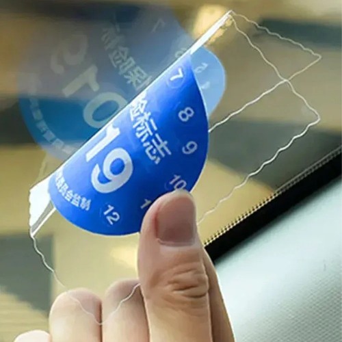 3pcs car tax - disc, holder