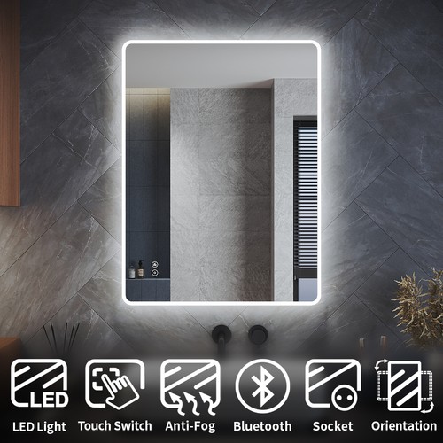 Bluetooth bathroom mirror with - bathroom,
