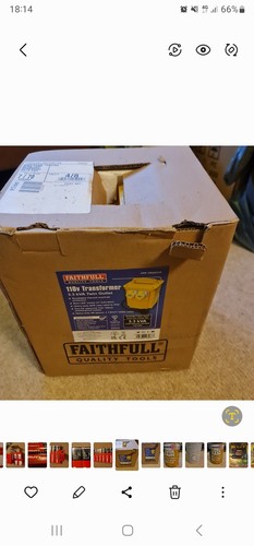 Faithfull 110v 3kva - faithfull,
