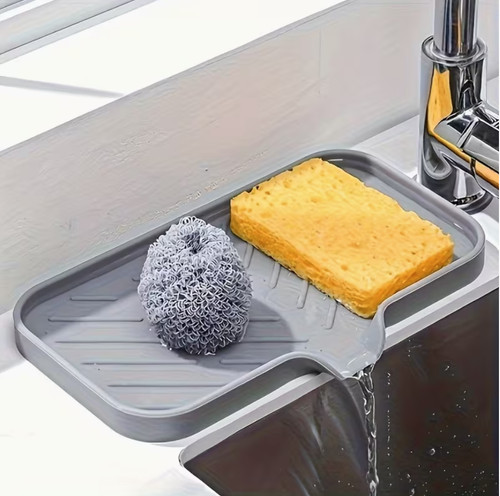 Silicone kitchen sink - kitchen, tray