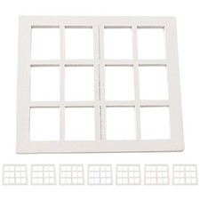 8 Pcs Miniature Wooden Window