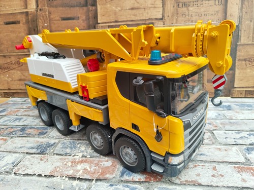 Bruder scania liebherr super - liebherr,