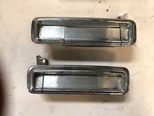 LANCIA BETA SEDAN PAIR EXTERIOR REAR HANDLES ORIGINAL LANCIA HANDLE