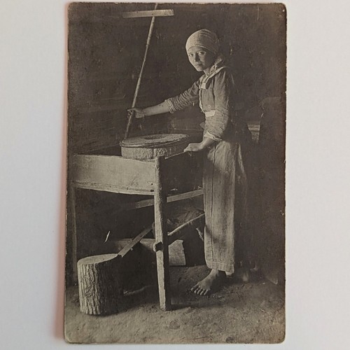 Antique rppc peasant - ​​​antique,