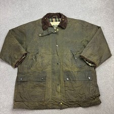 Wax Jacket Womens Large Green