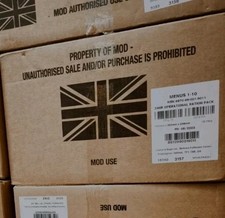 MRE BRITISH  1 FULL BOX x 10