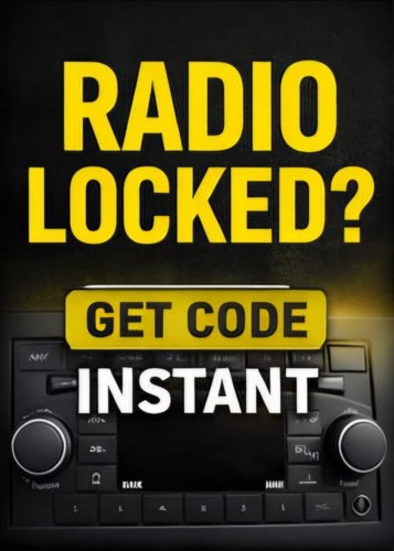 Locked car radio code fix - locked,