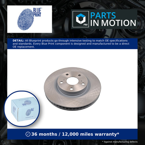Brake discs pair vented - brake,