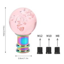Pink Gear Shift Knob With M8