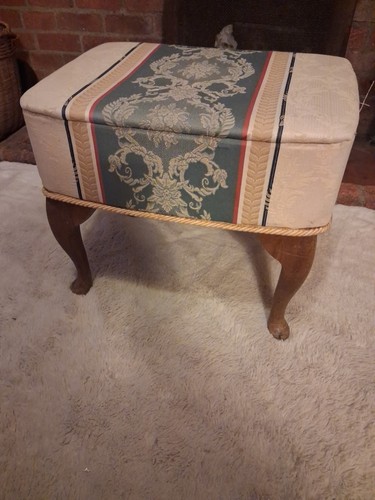 Sewing box footstool vintage - box, /