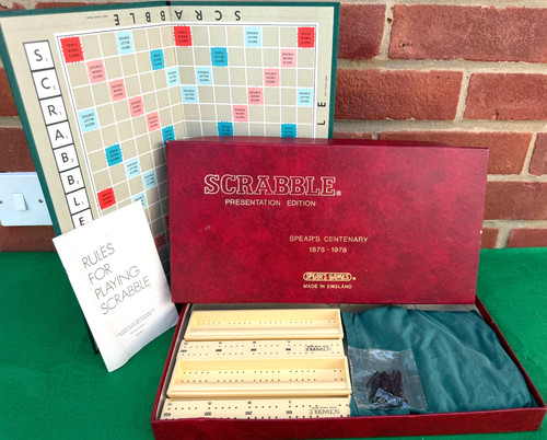 Scrabble presentation box - presentation,