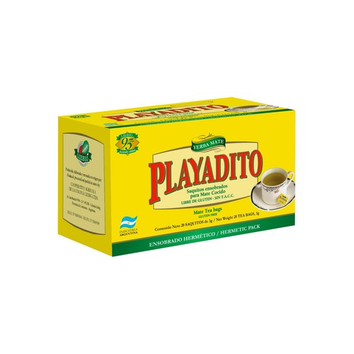 Playadito cocido yerba mate - cocido,