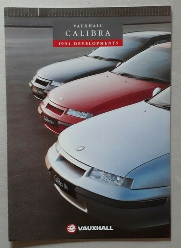 Vauxhall calibra developments - calibra,