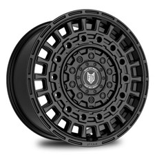 16" FOX ADV SWAMPER BLACK ALLOY WHEELS FOR VAUXHALL VIVARO B AND C  VANS