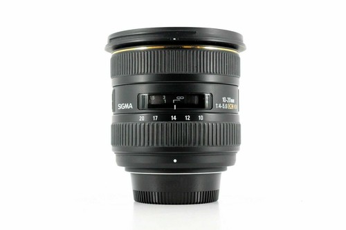 Sigma 20mm ex - 10-20mm, f4-5.6