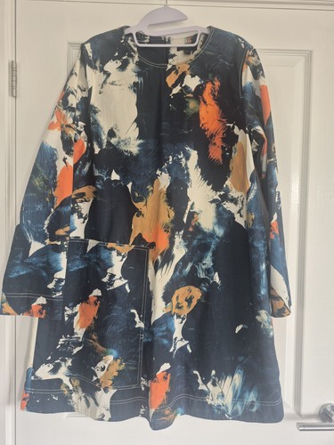 Cos abstract painterly tunic - abstract,
