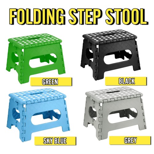 Folding step stool - step,