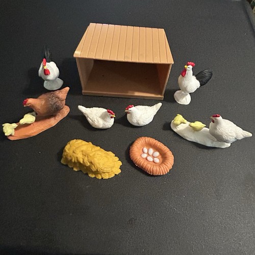 Farm animal lot 9pc - farm,