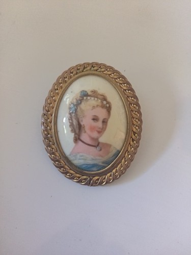 Vintage limoges portrait - vintage,
