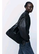 ZARA ROCK CHAIN BUCKET BAG