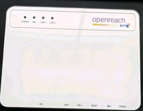 Openreach dsl modem and - dsl,