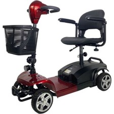REDUCED VAT-EXEMPT, PAVEMENT LEGAL, FOLDING 4-WHEEL ELECTRIC MOBILITY SCOOTER