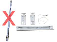 Hunter Douglas PowerView / PowerRise Old 8 AA  Battery Tube Conversion Kit - NEW