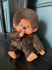 RARE 1974 1st generation Japanese Monchichi Monkey retro plush toy vintage