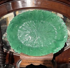 19thC English Majolica Cabbage