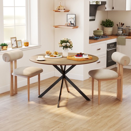Wooden industrial dining - dining, table